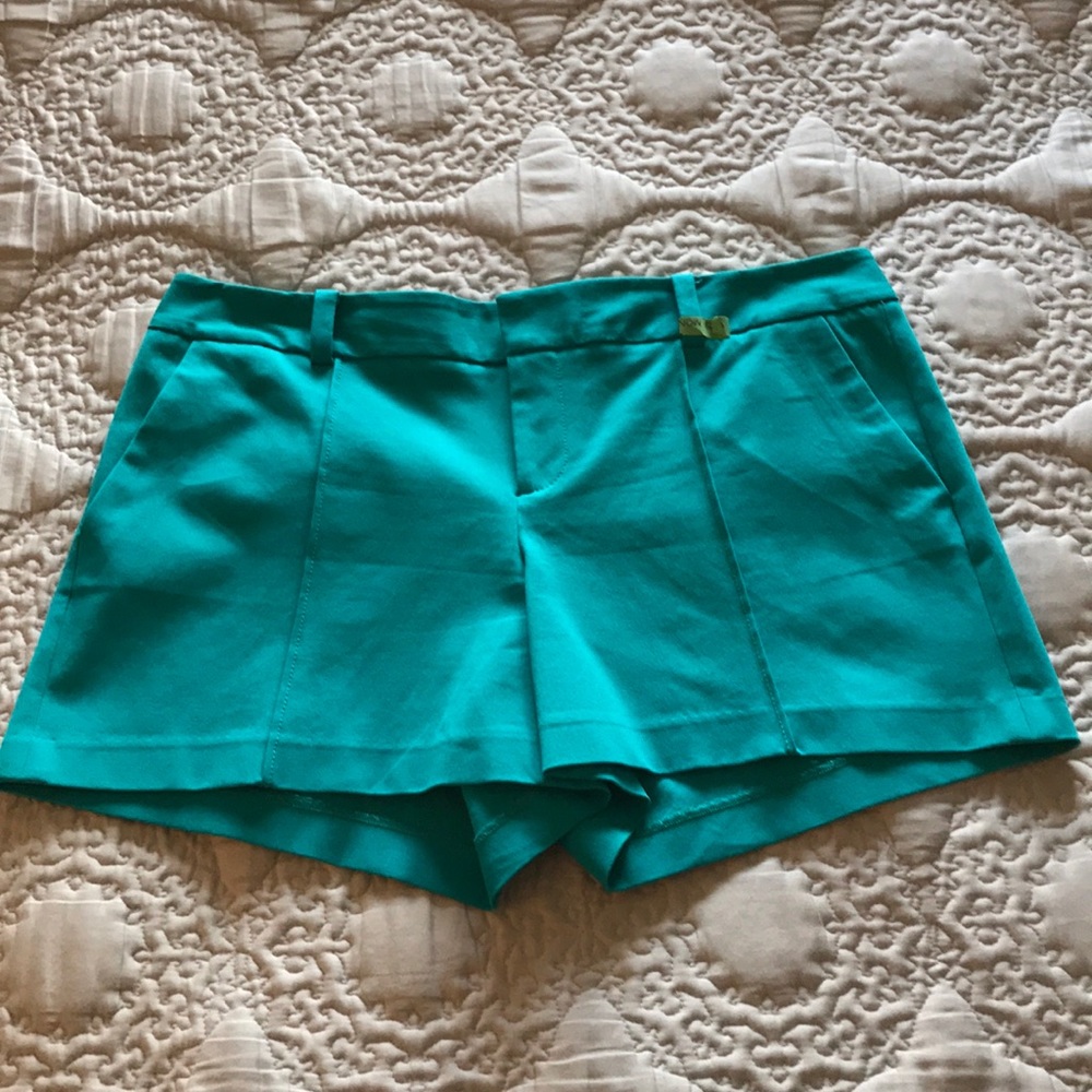 Beautiful turquoise Lily Pulitzer shorts